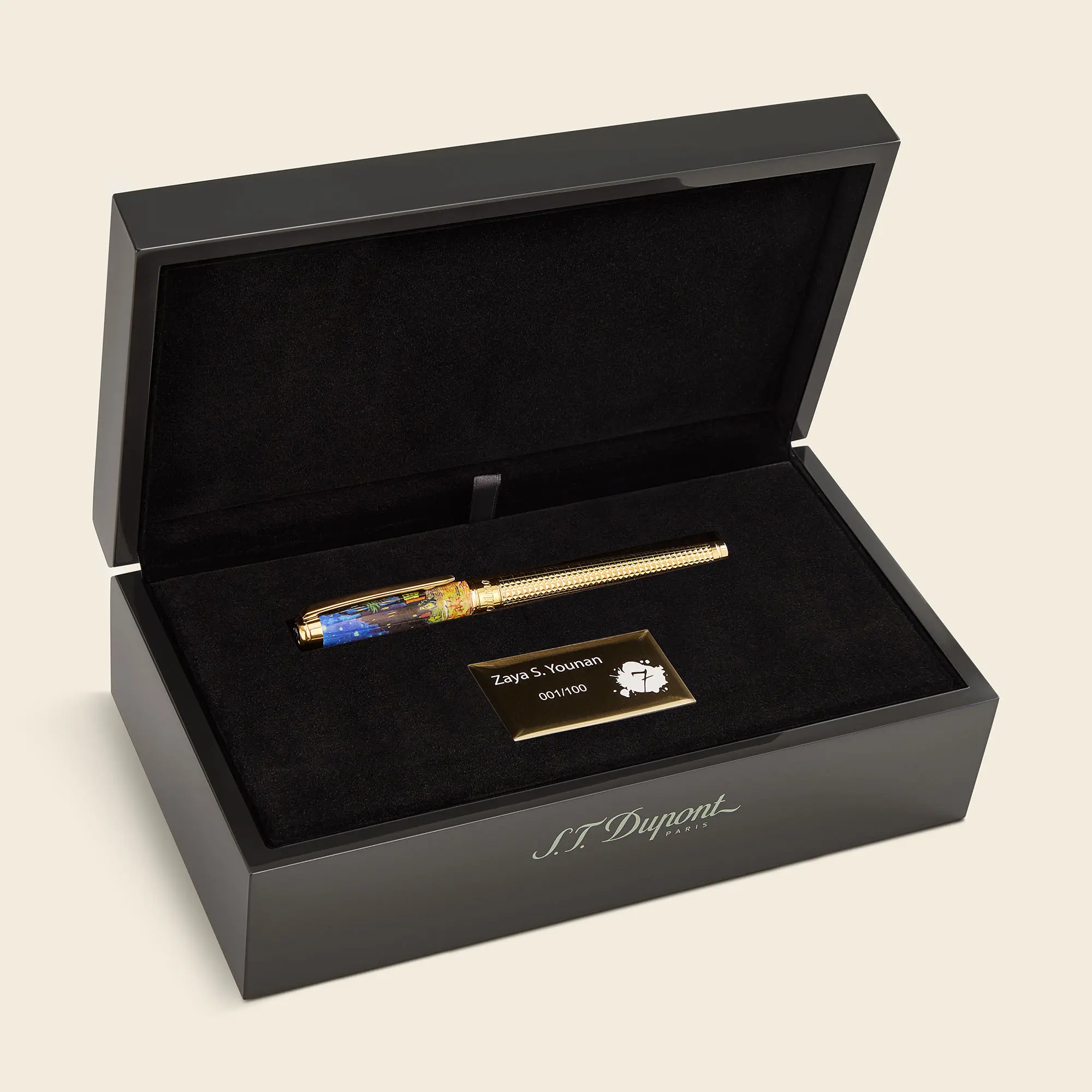 Emperor Augustus El Septimo x St.Dupont Rollerball Pen